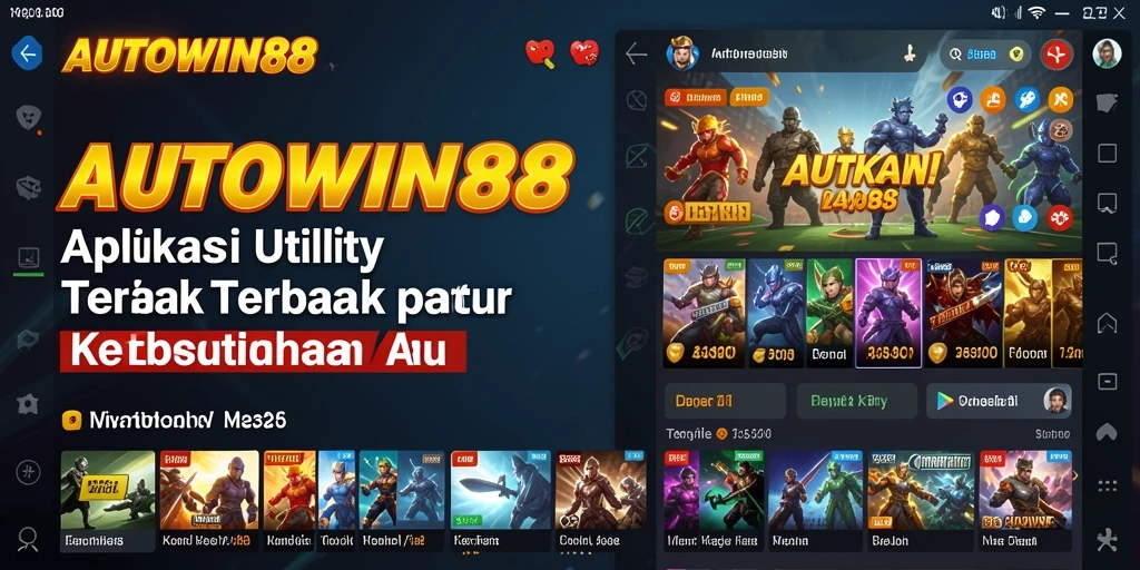 Tampilan aplikasi AUTOWIN88 yang intuitif dan fungsional.