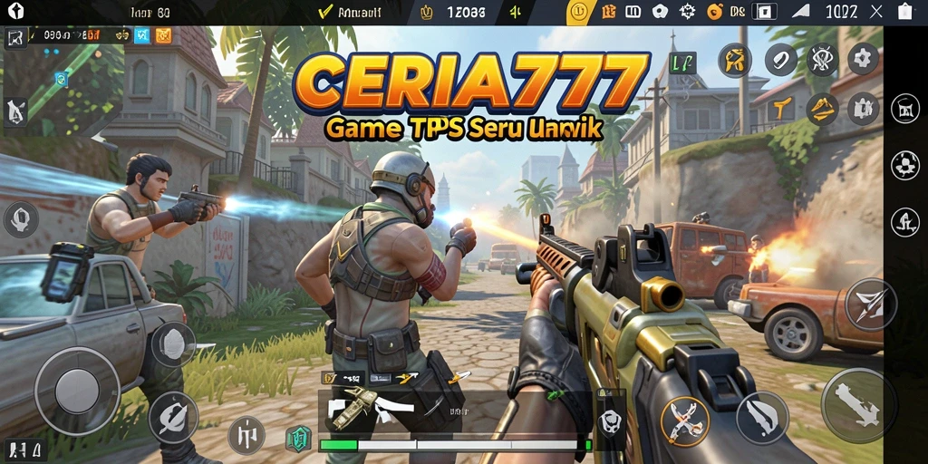 Tampilan gameplay menarik dari CERIA777 saat beraksi di TPS.