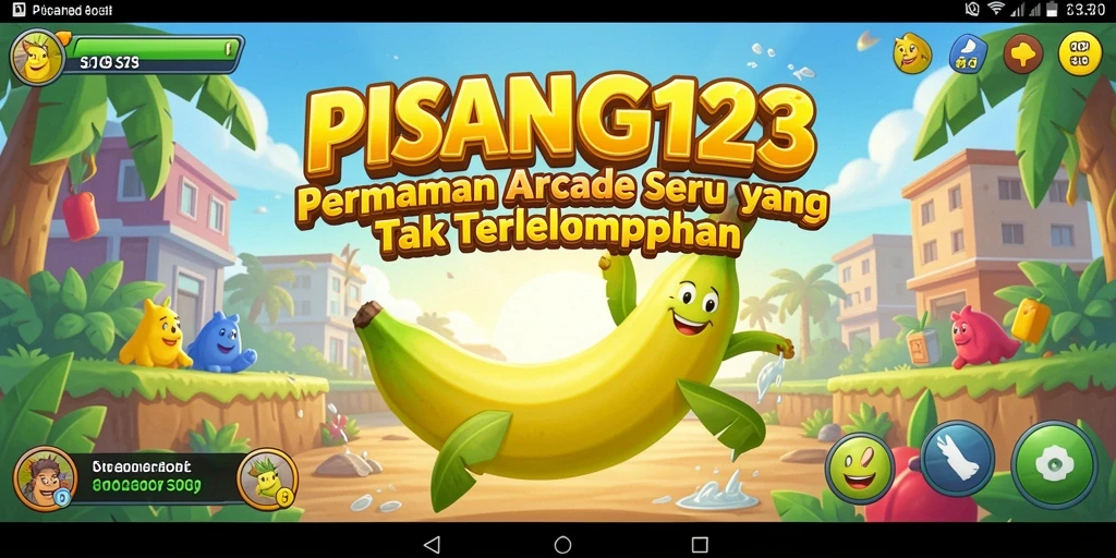 Tangkapan layar PISANG123 yang menampilkan gameplay seru dan interaktif.