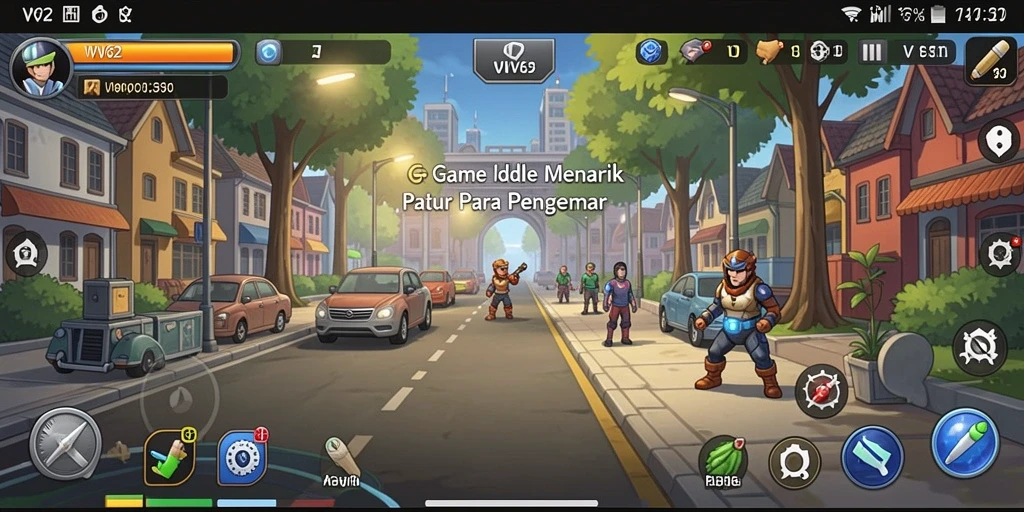 Tampilan gameplay <strong>VV62</strong> yang menarik dan mudah dipahami.
